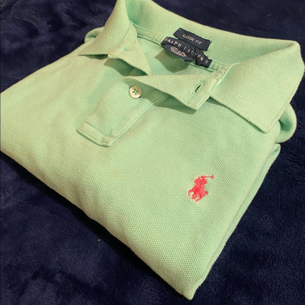 Ralph Lauren Classic Fit Mesh Polo Shirt